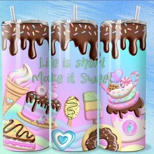 Colorful Sweet Treats Party Tumblers